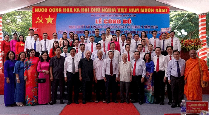 Công bố Nghị quyết của Ủy ban Thường vụ Quốc hội về việc sắp xếp đơn vị hành chính cấp xã của TP Cần Thơ giai đoạn 2023-2025 